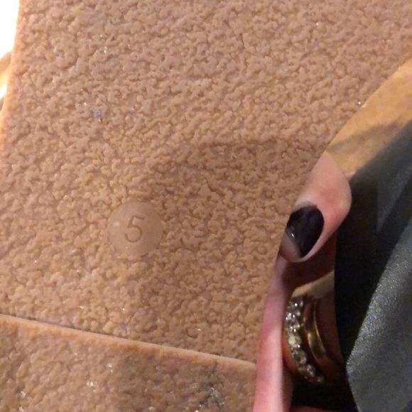 Madewell The Boardwalk Chunky Thong Sandal Black 5 - Picture 5 of 7